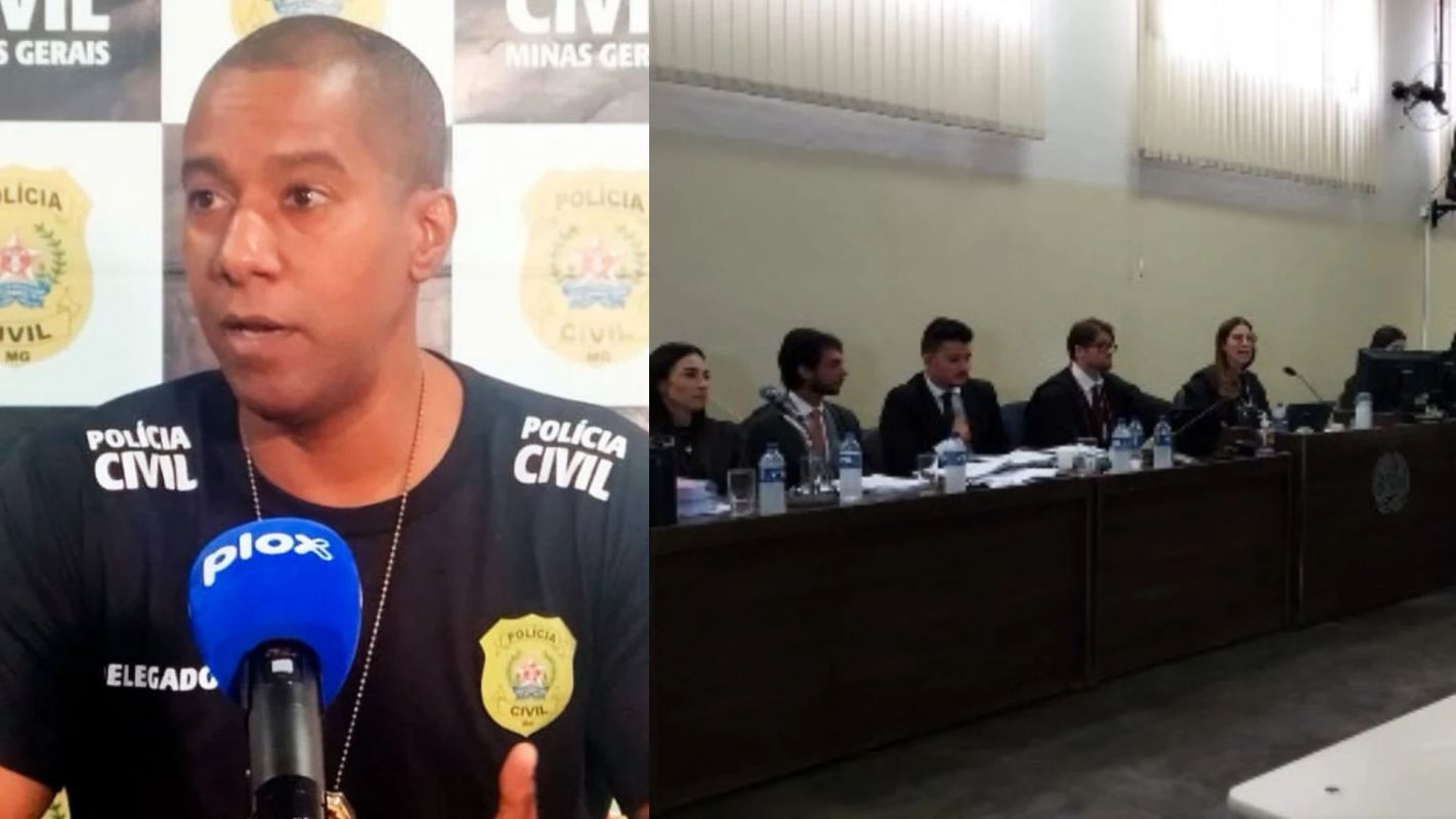 Delegado Jorge Caldeira é ouvido como testemunha no julgamento do caso Caio Domingues em Timóteo