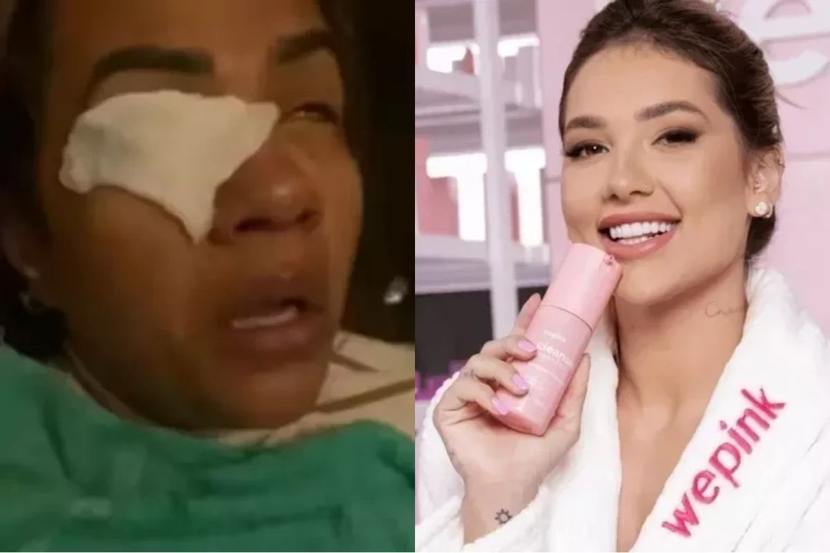 Consumidora relata cegueira temporária após uso de produto da WePink
