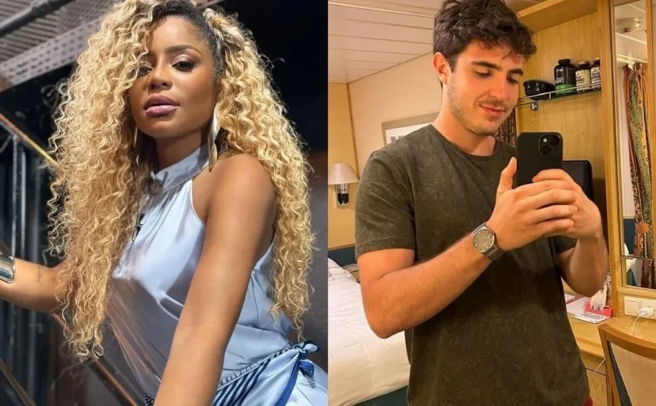 Cariúcha é vista aos beijos com filho de Gugu em festa no RJ