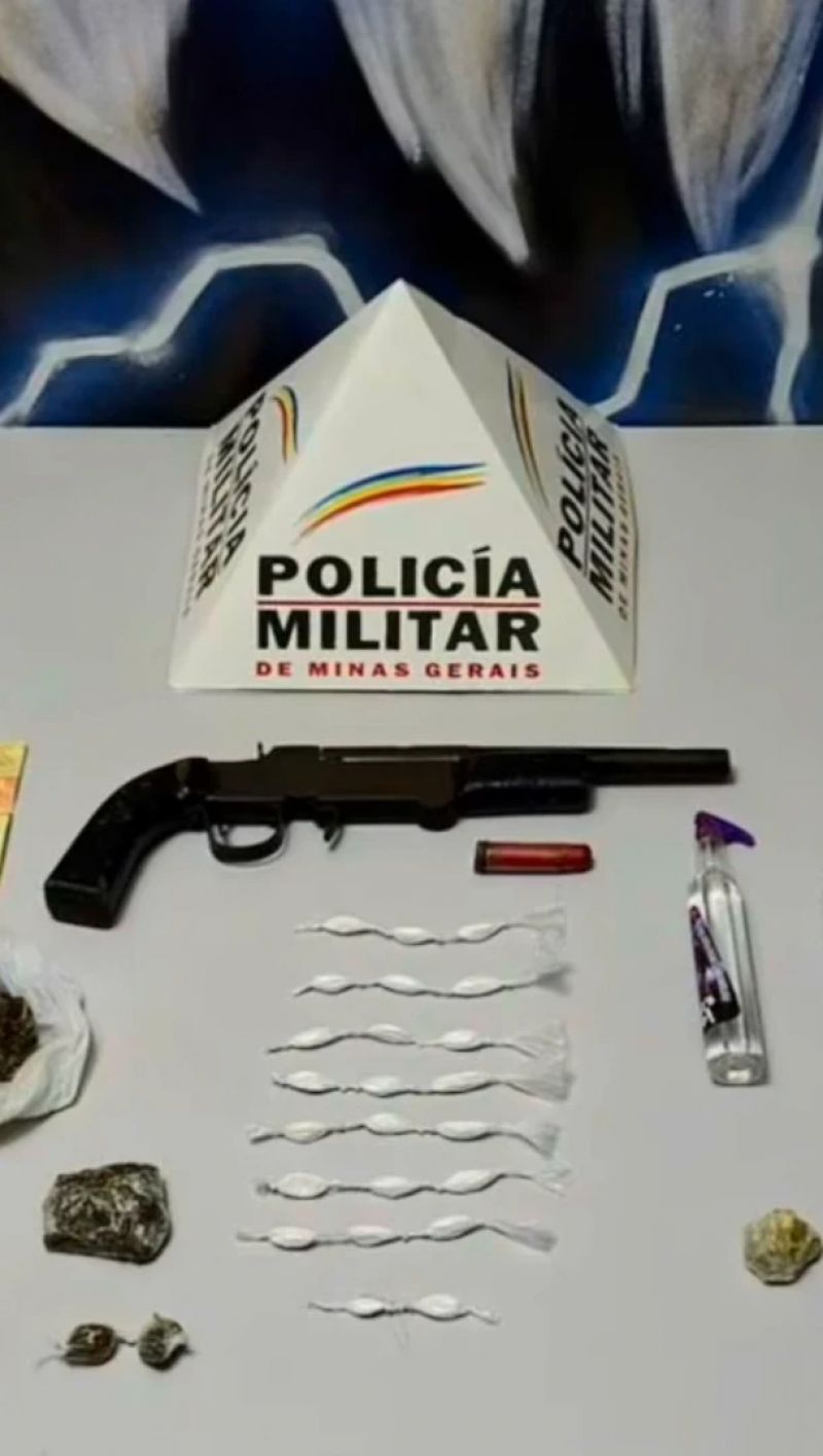 Dois homens são presos com drogas, arma e lança-perfume em Ipatinga