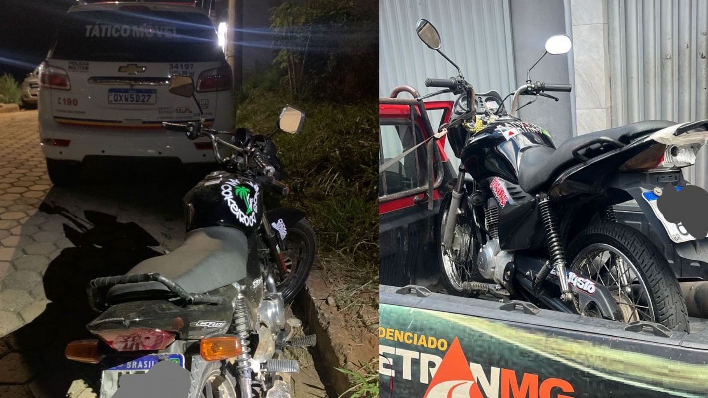 PM apreende motos e intensifica combate a rolezinhos irregulares em Ponte Nova