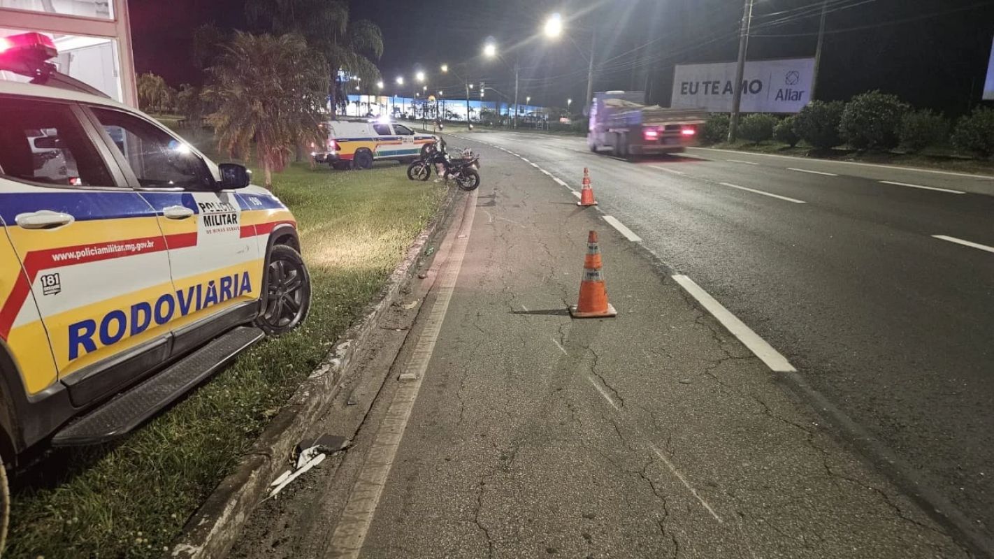 Motociclista é preso com cocaína após perseguição na BR-381 em Ipatinga