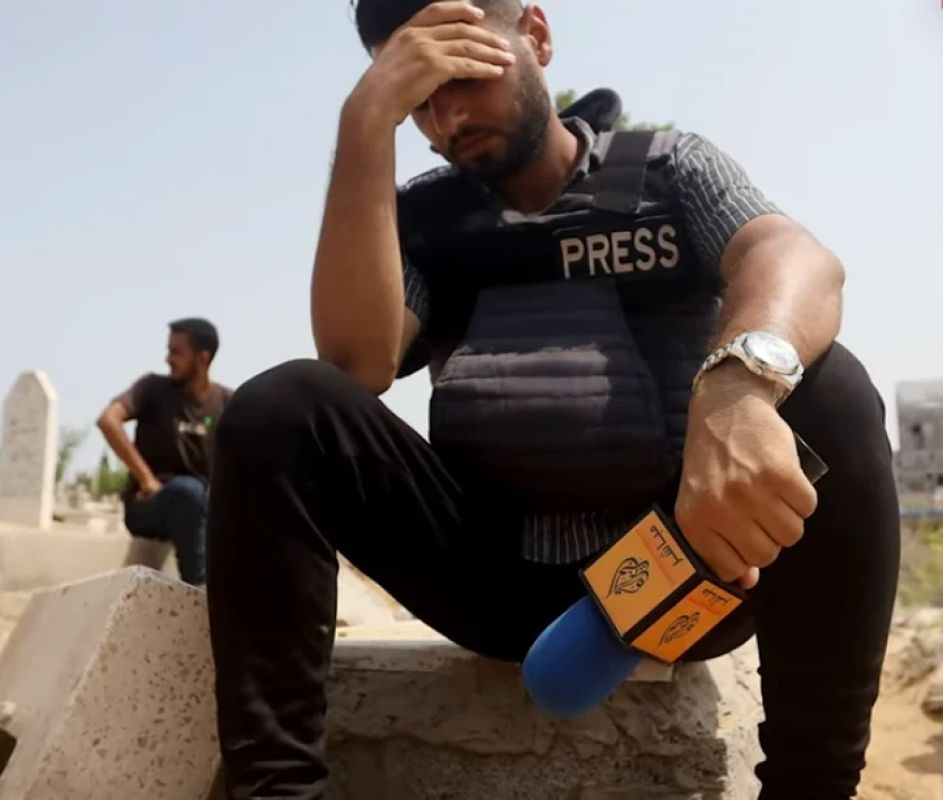 Gaza já registra mais jornalistas mortos que duas guerras mundiais juntas