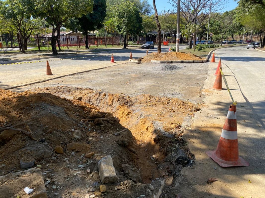 Ipatinga inicia intervenções viárias no entorno do Parque Ipanema para reorganizar trânsito