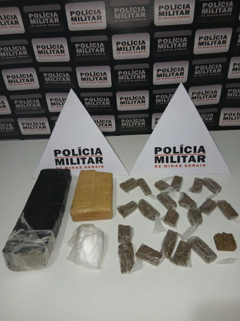 Dois homens são detidos com grande quantidade de drogas em Timóteo