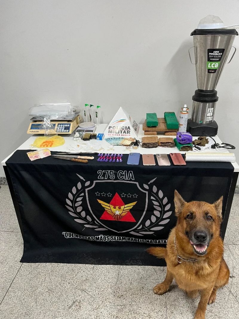 Três pessoas são presas com drogas e munições em operação em Fabriciano