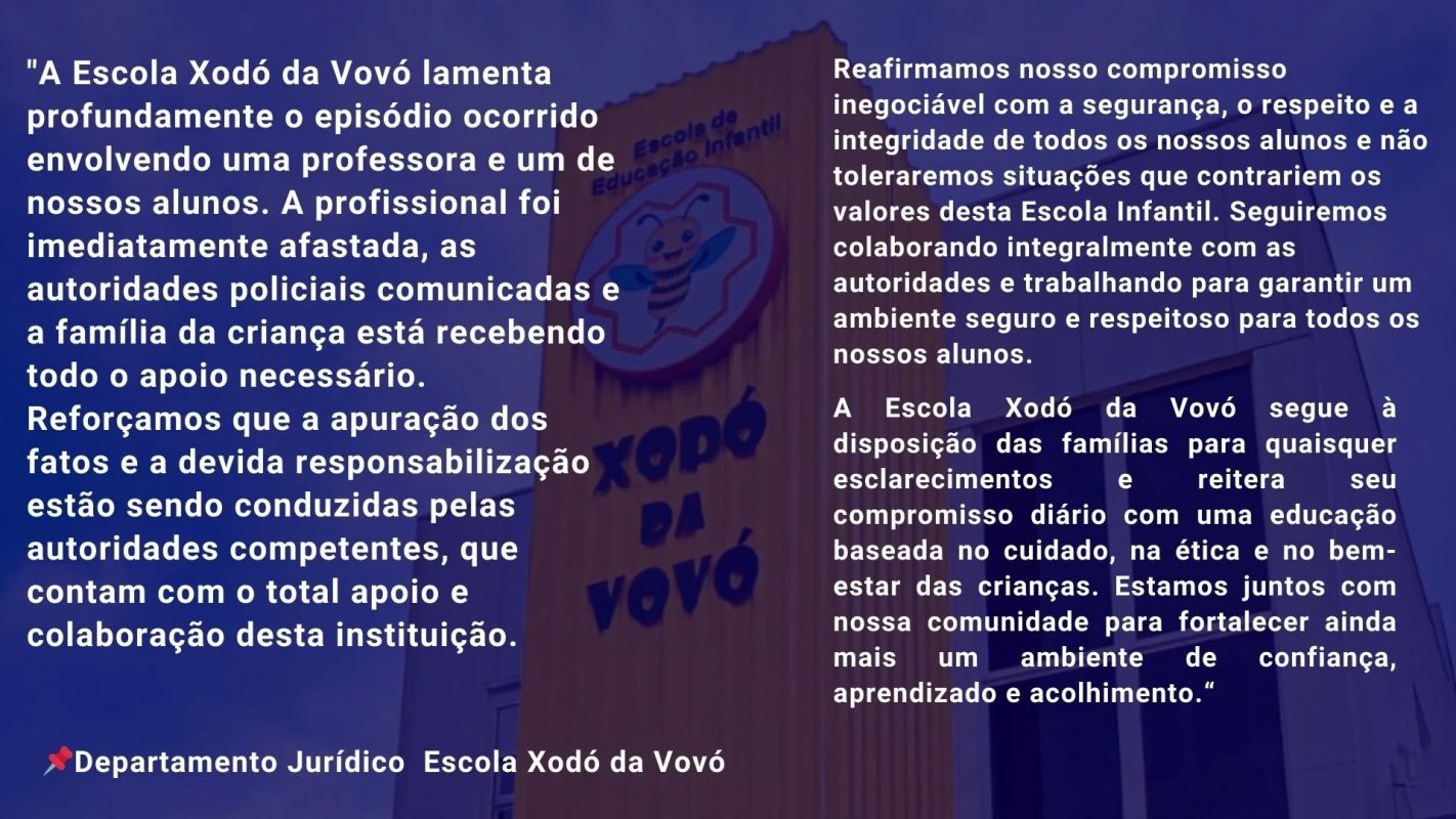 Menino de 4 anos perde dente após ser agredido por professora em Caxias do Sul
