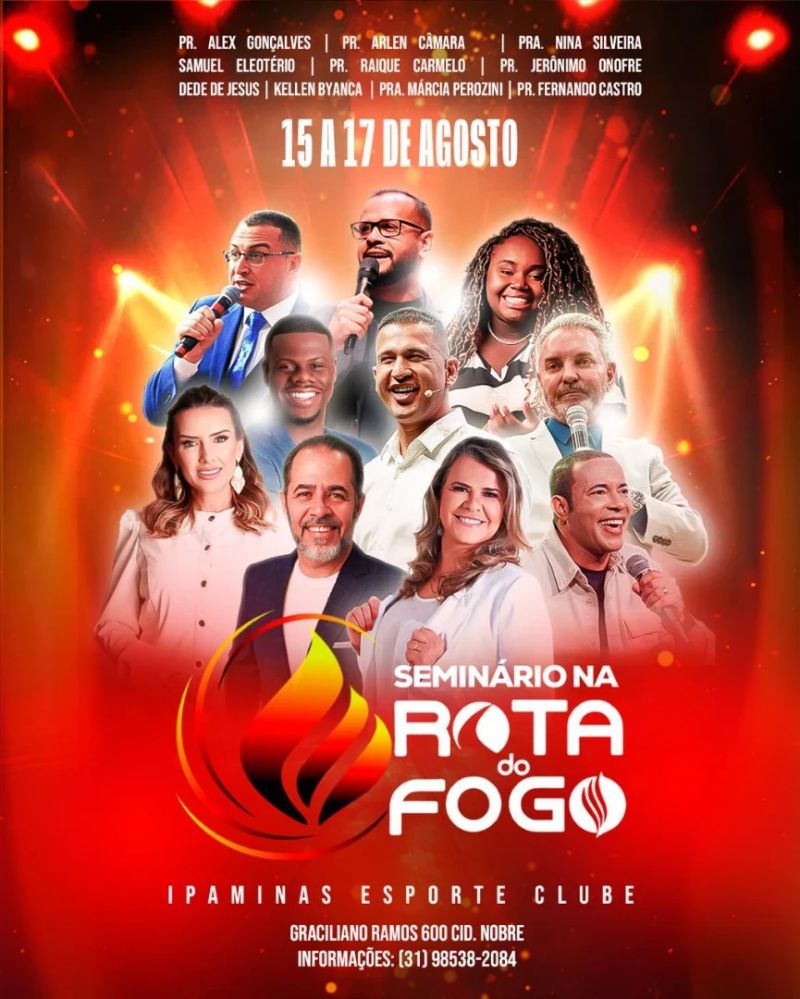 Ipatinga sedia 18ª edição do Seminário Na Rota do Fogo neste fim de semana