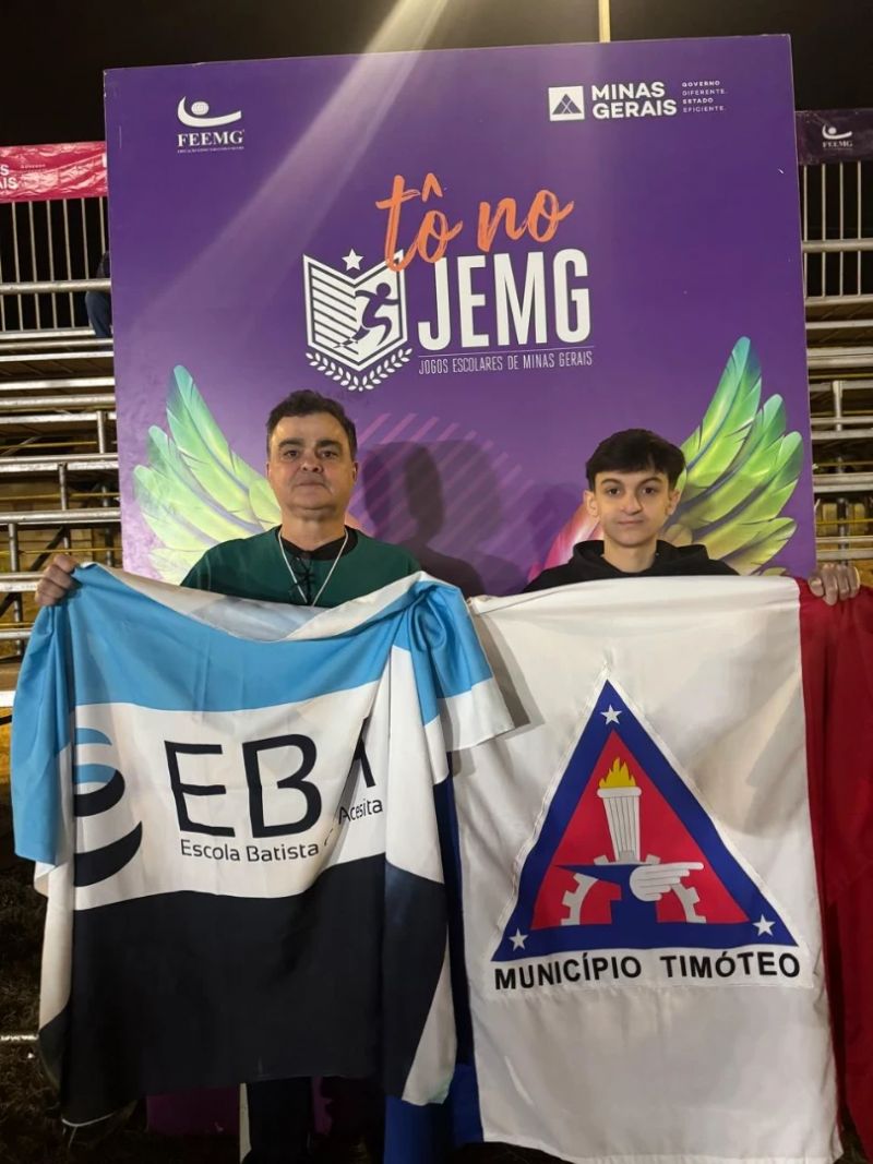 Atleta de Timóteo disputa tênis de mesa nos Jogos da Juventude em Brasília