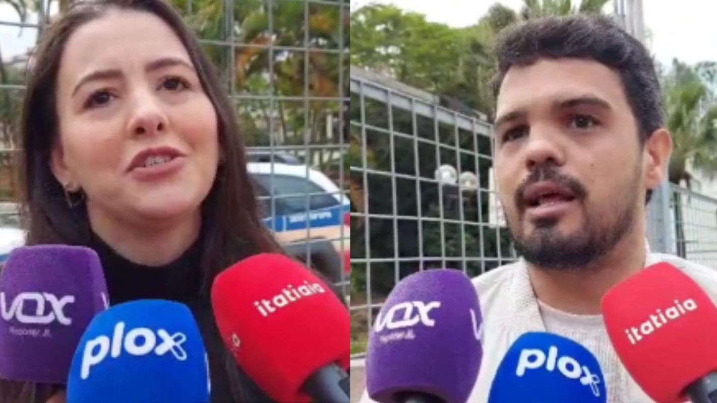 Vídeo: Familiares de Caio Domingues cobram justiça no 1º dia de julgamento em Timóteo