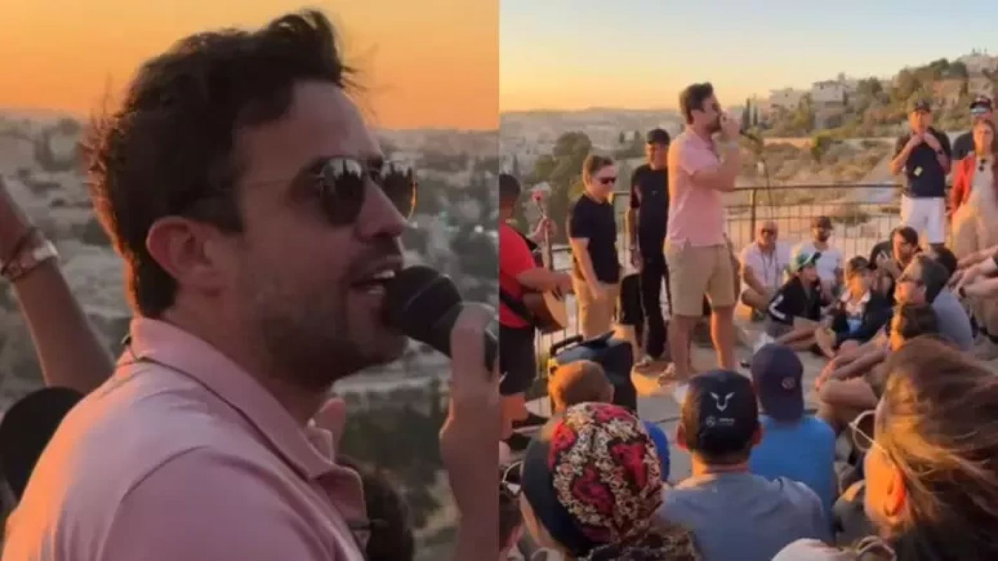 Pablo Marçal lidera mentoria em Israel durante conflito