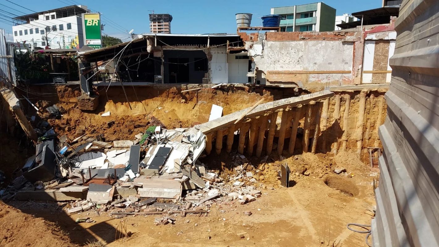 Proprietário da obra que desabou em Ipatinga comenta sobre incidente
