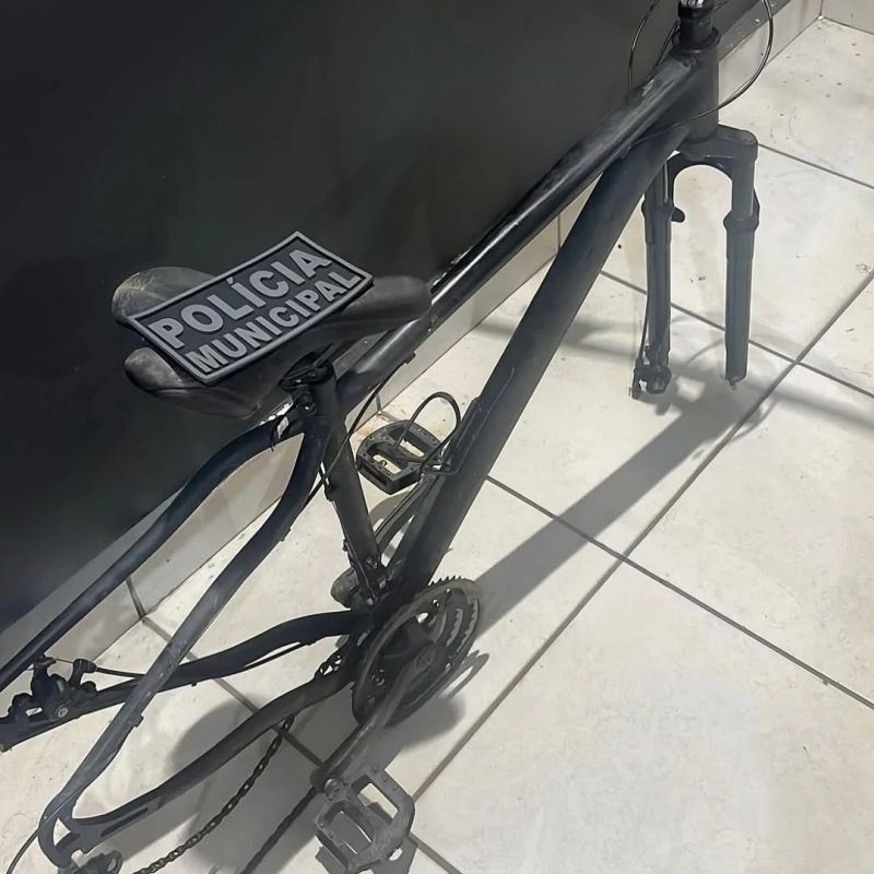 Polícia Municipal recupera bicicleta furtada e prende suspeito em Ipatinga