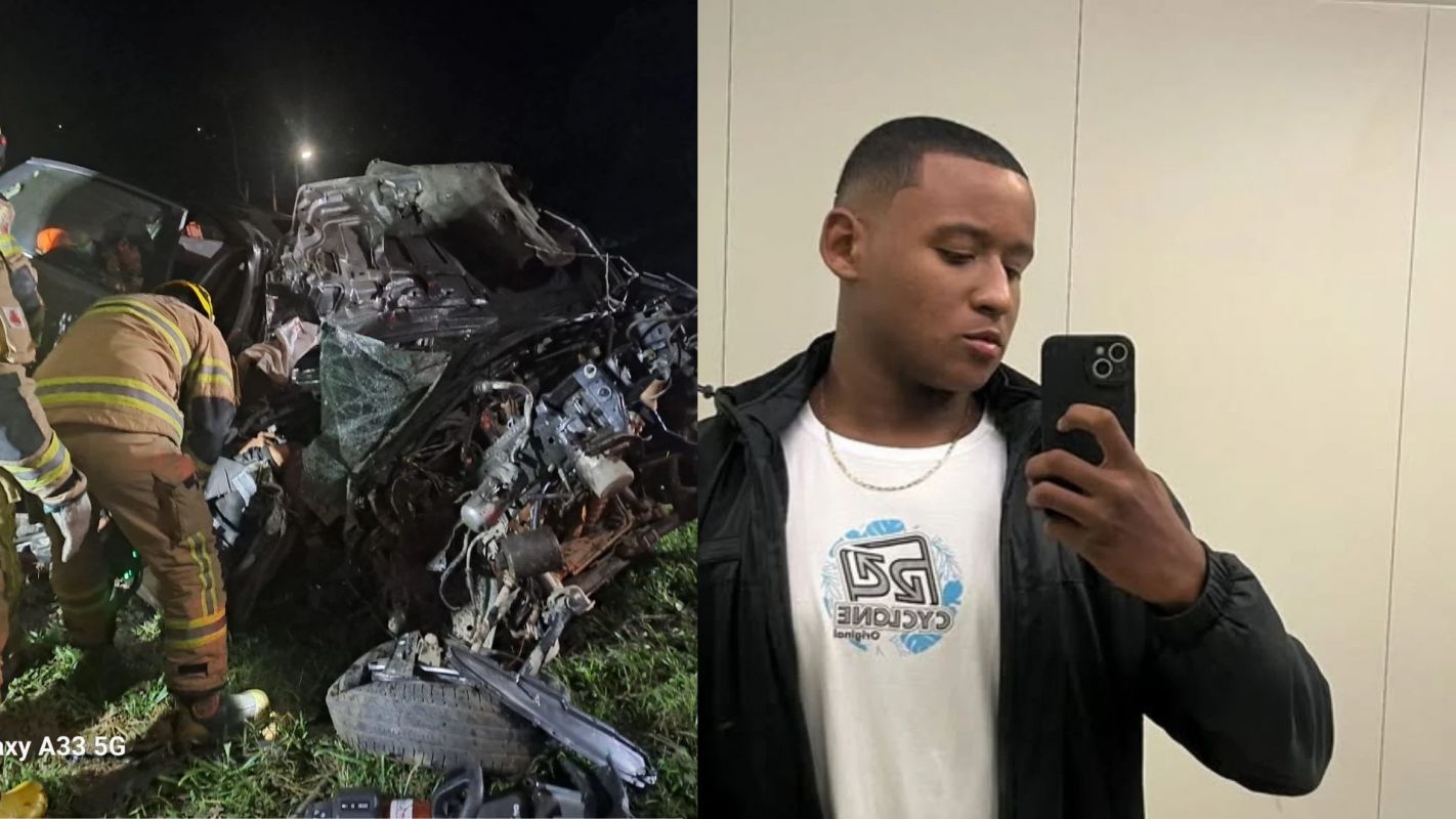 Identificado jovem de 18 anos que morreu em colisão com árvore em Ipatinga; veja vídeo