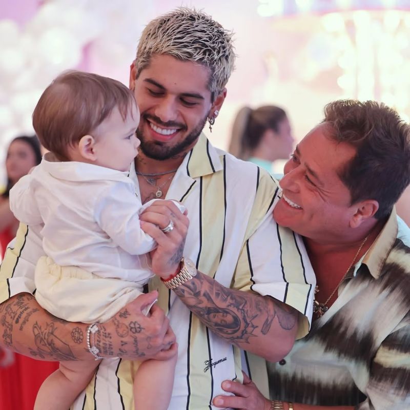 Zé Felipe revela 'ameaça' bem-humorada de Leonardo antes de turnê internacional