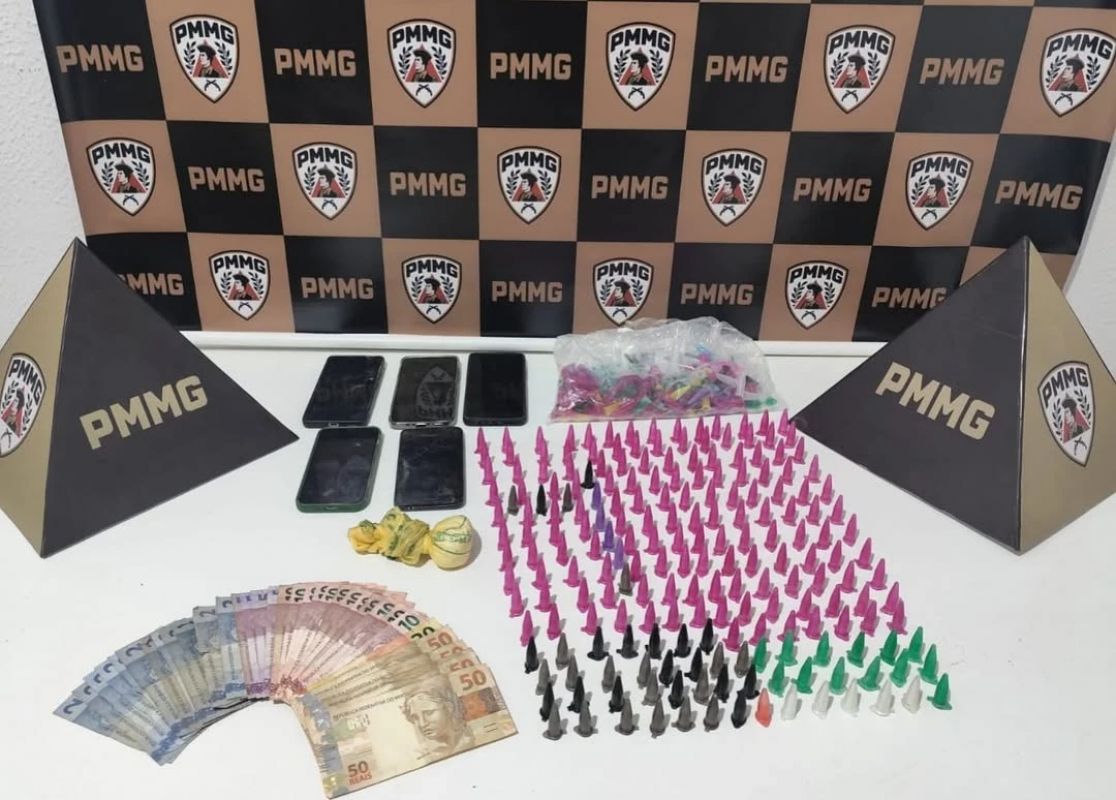 Operação em Timóteo resulta em prisão de suspeitos e apreensão de mais de 200 pinos de cocaína