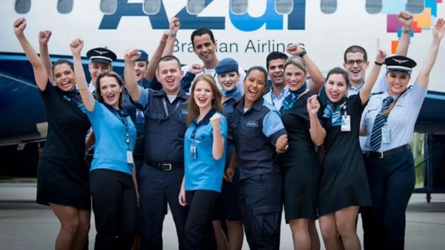 Azul abre 280 vagas para jovens em todo o Brasil