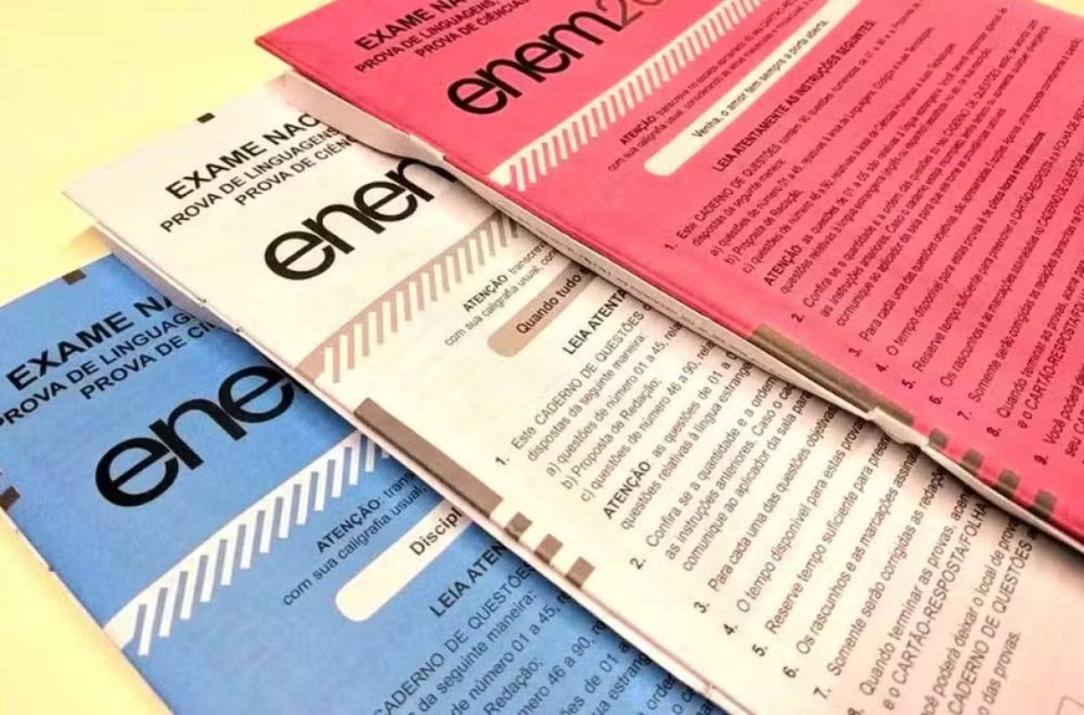 Enem 2025: primeiro dia de prova será domingo; confira horários e regras