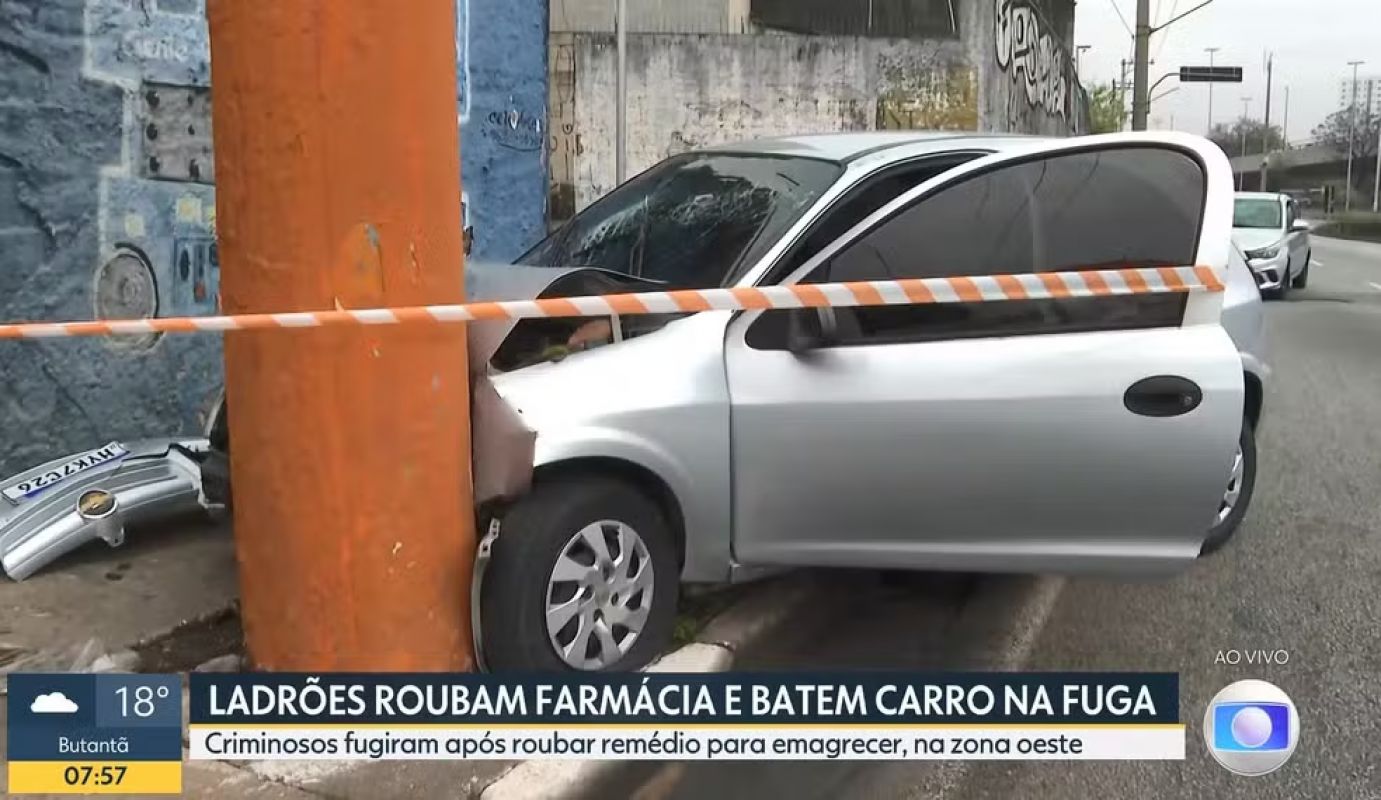 Trio é preso após roubo de canetas emagrecedoras em São Paulo