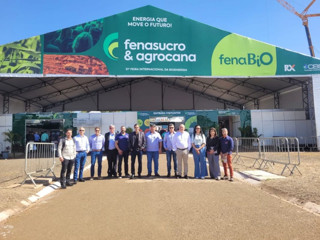 Empresários do Vale do Aço participam da maior feira de bioenergia do mundo em SP