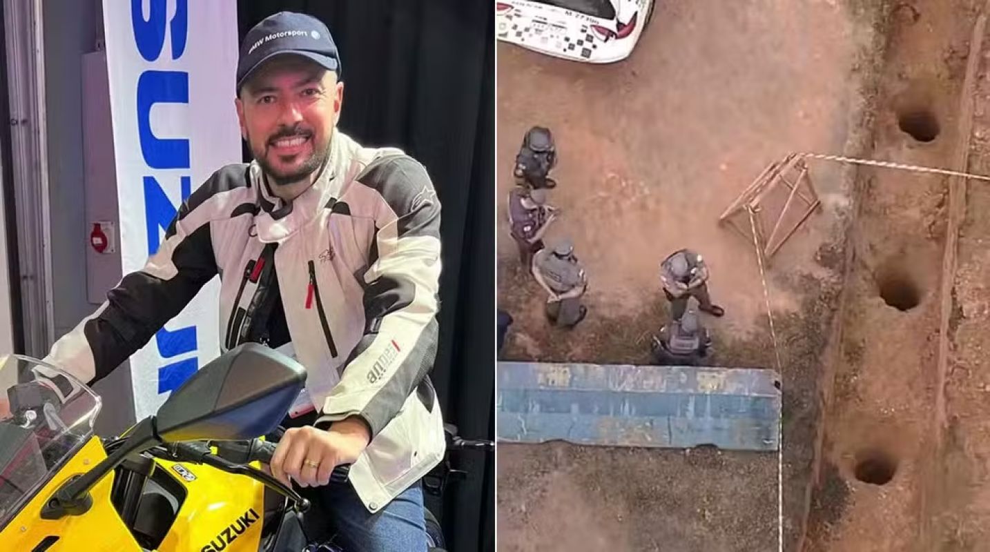 Polícia identifica suspeito de ter matado empresário encontrado morto em buraco no Autódromo de Interlagos em SP