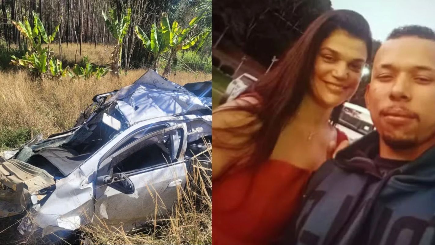 Casal de namorados é encontrado morto e sem as roupas após carro cair de rampa de voo livre