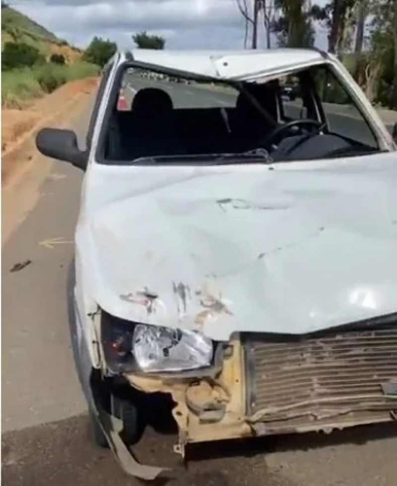 Idoso de 84 anos morre atropelado enquanto fazia entrega de leite na BR-116, em Ubaporanga