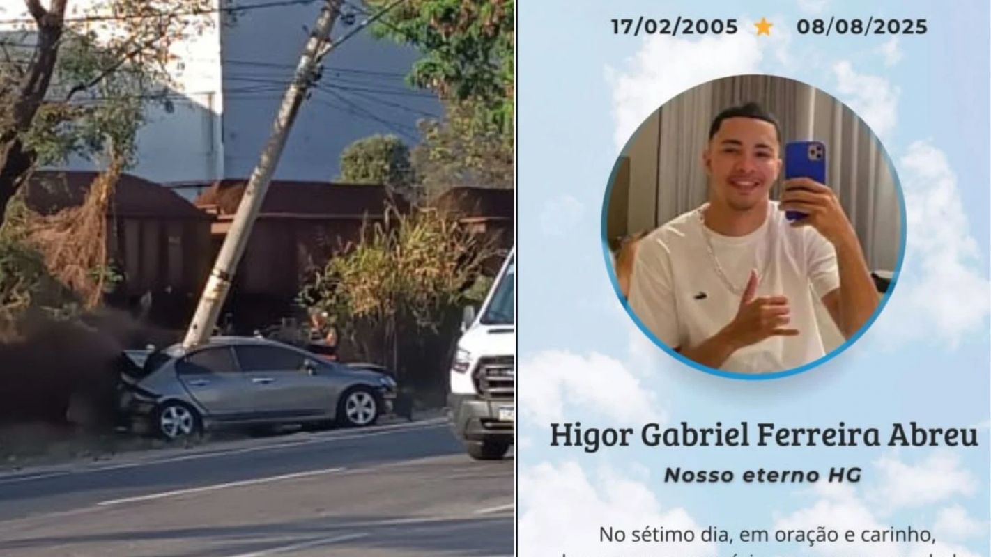 Missa de sétimo dia de jovem morto em acidente em Ipatinga será nesta sexta em Fabriciano