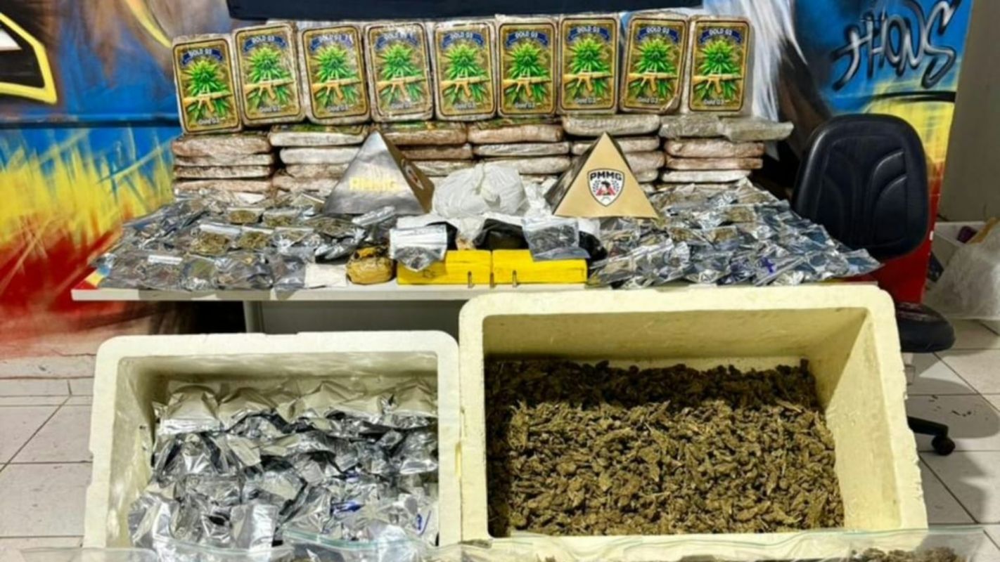 Operação contra o tráfico apreende mais de 60 quilos de drogas e prende dois em Ipatinga
