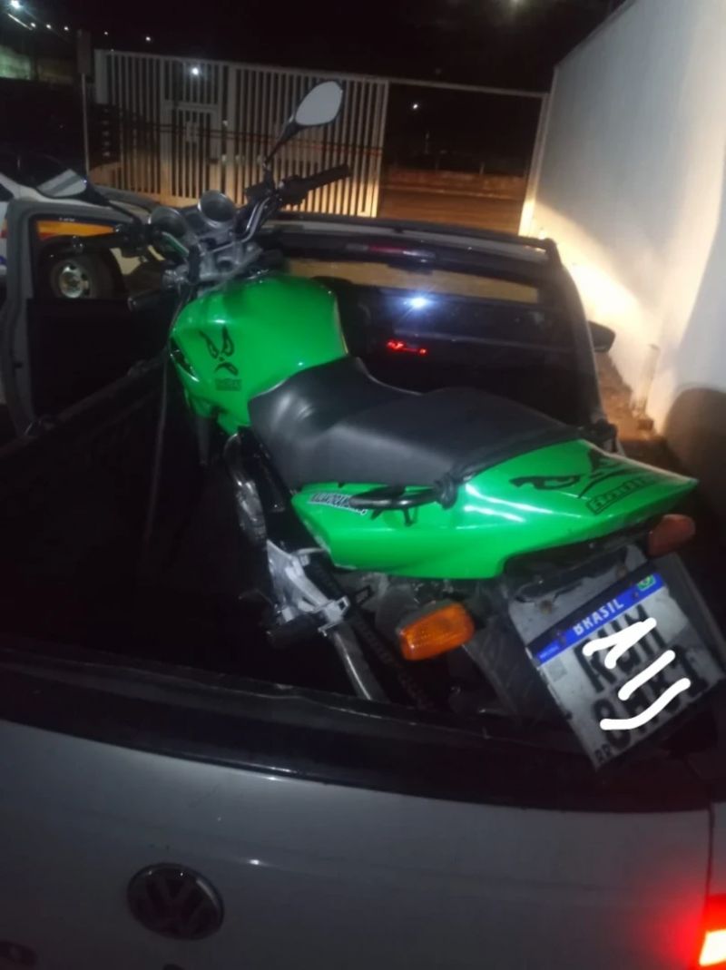Homem é preso com moto adulterada em Nova Era