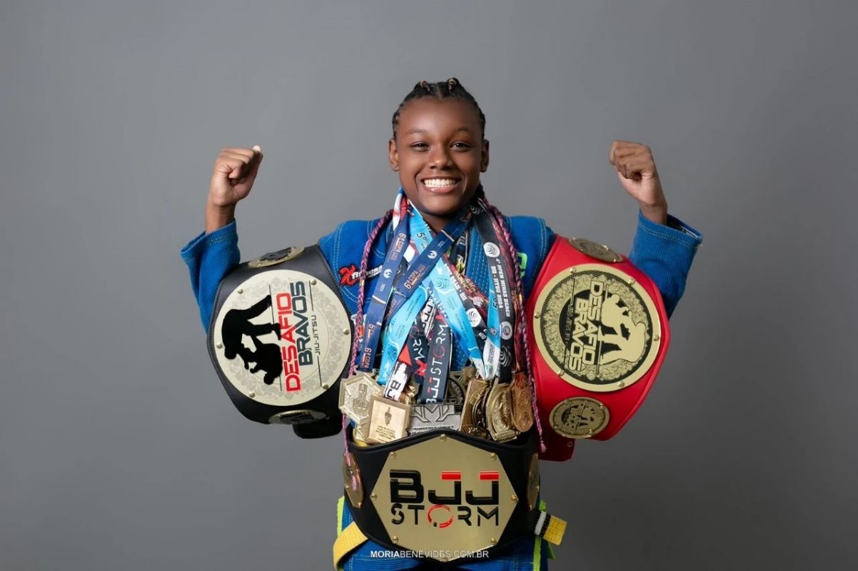 Jovem promessa do jiu-jitsu é reconhecida em Nova Era