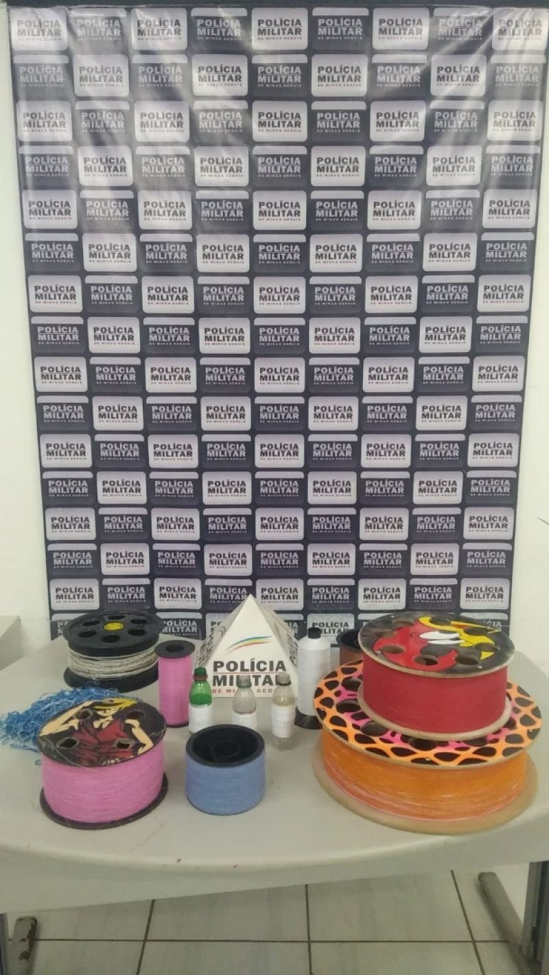 Homem é preso suspeito de vender linhas com cerol em Itabira