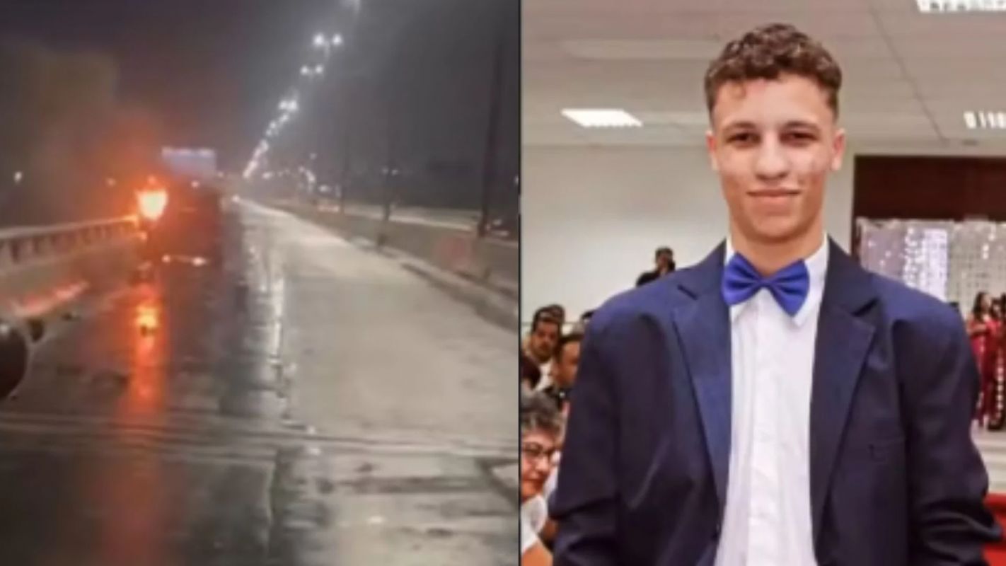 Motociclista de 20 anos morre após ser atingido por carro na contramão e cair de ponte