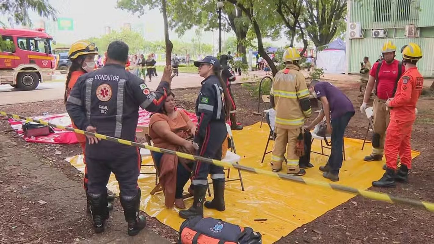Incêndio atinge prédio do Ministério da Igualdade Racial em Brasília e deixa 28 vítimas