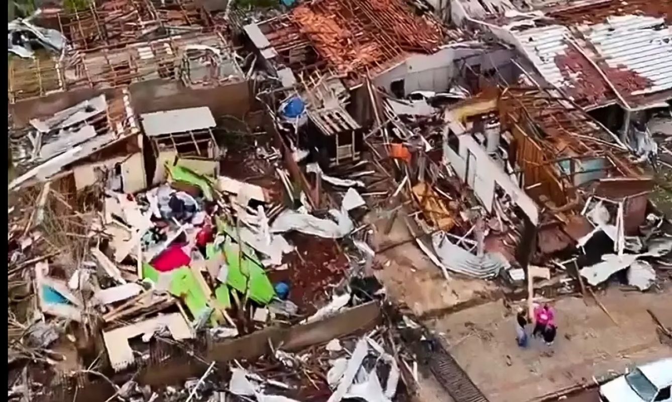 Governo federal decreta calamidade em Rio Bonito do Iguaçu após tornado mortal
