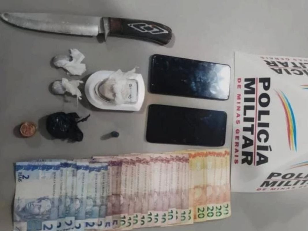 Polícia Militar detém homem de 54 anos e fecha ponto de tráfico em Ipatinga