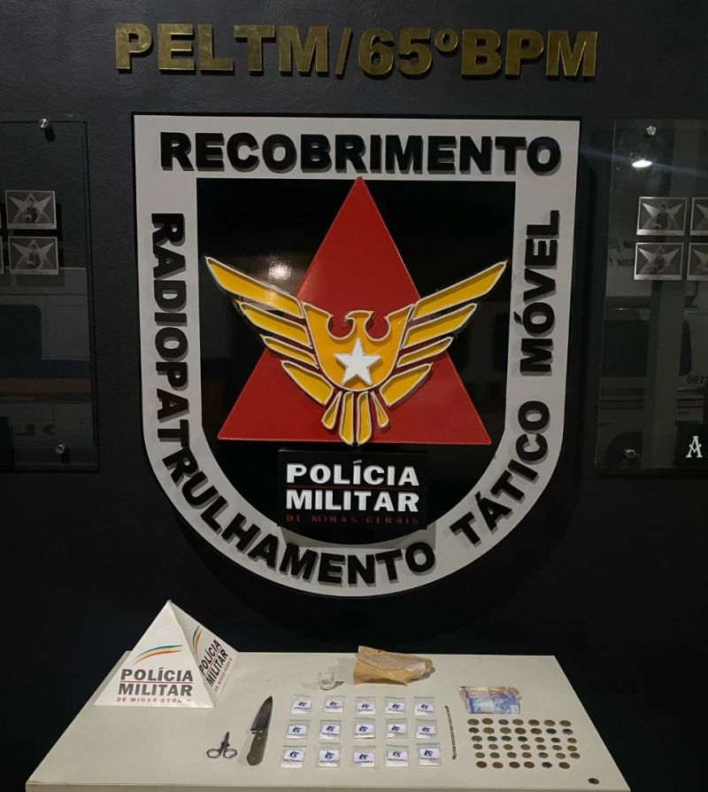 Adolescente é apreendido com drogas e materiais de tráfico em Guanhães