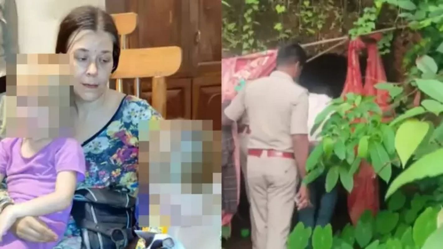 Em caverna na Índia, mulher russa é encontrada vivendo com duas filhas pequenas