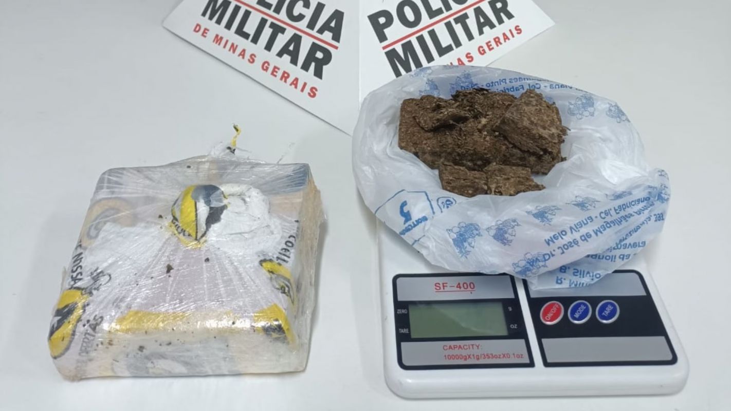 Homem de 53 anos é preso por tráfico de drogas após fuga em alta velocidade em Coronel Fabriciano