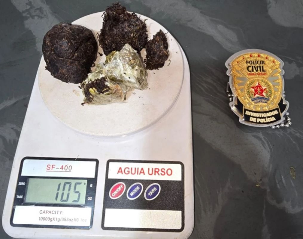 Em Minas, jovem é presa após esconder maconha no órgão genital