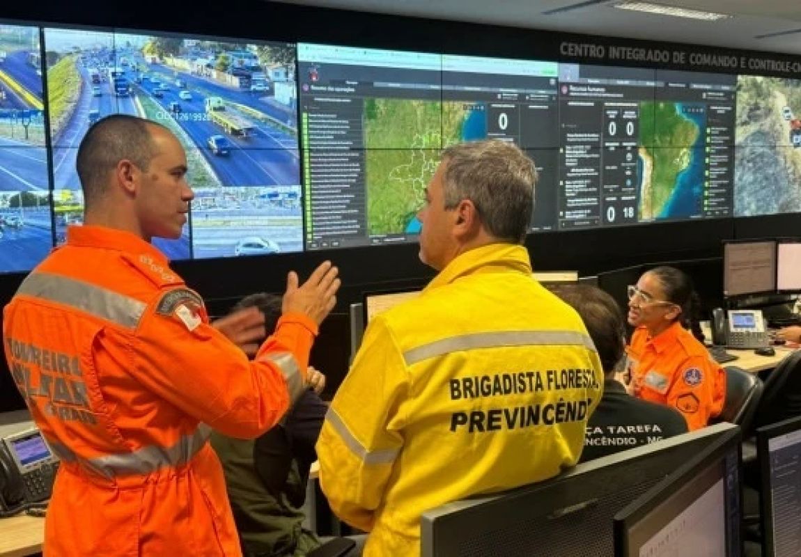 Bombeiros de MG passam a monitorar incêndios com imagens de satélite e internet via Starlink