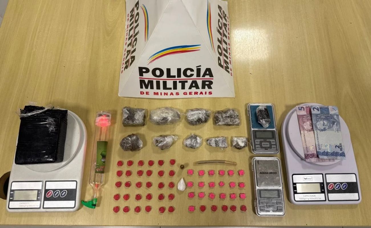 PM detém trio e apreende drogas durante operação em Ipatinga