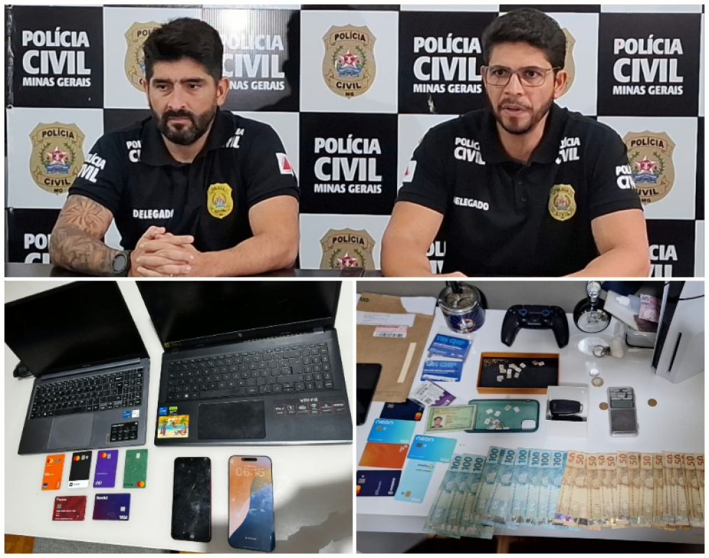 Operação Estorno prende cinco em flagrante por suspeita de fraudes bancárias em Juiz de Fora