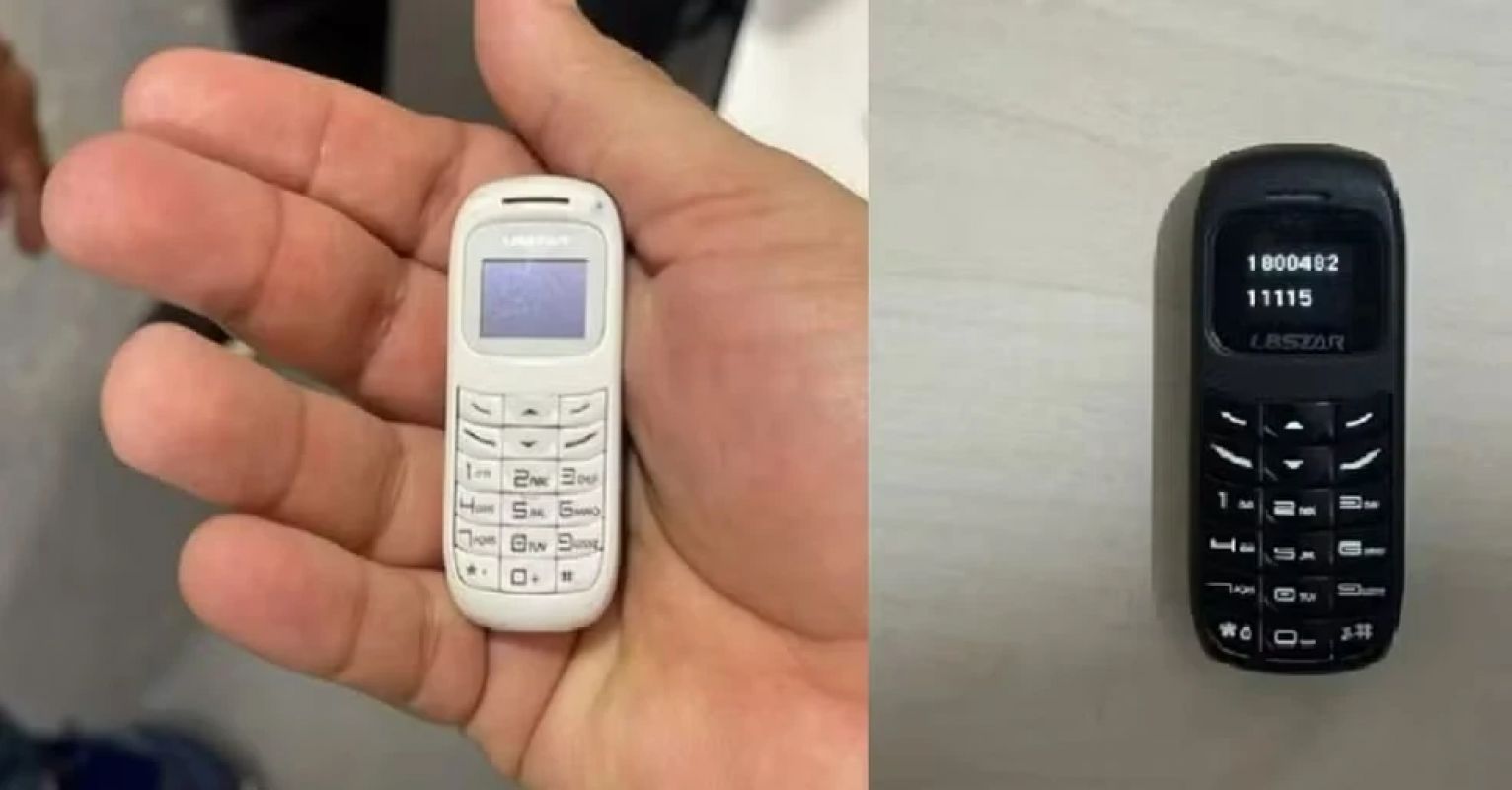 Fraude em concurso público: suspeito tenta esconder minicelular em vaso no Pará