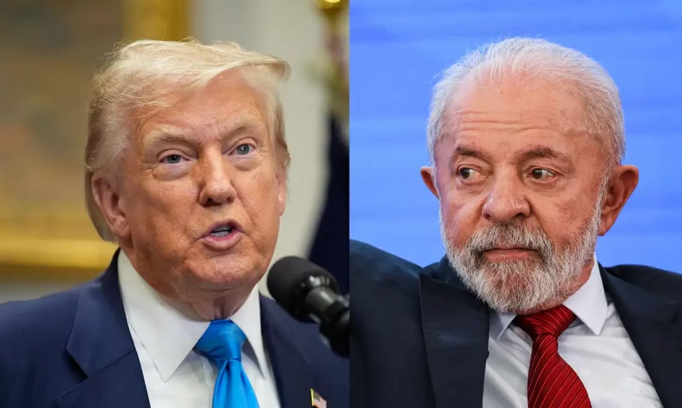 Trump sinaliza possível redução de tarifas ao Brasil em encontro com Lula