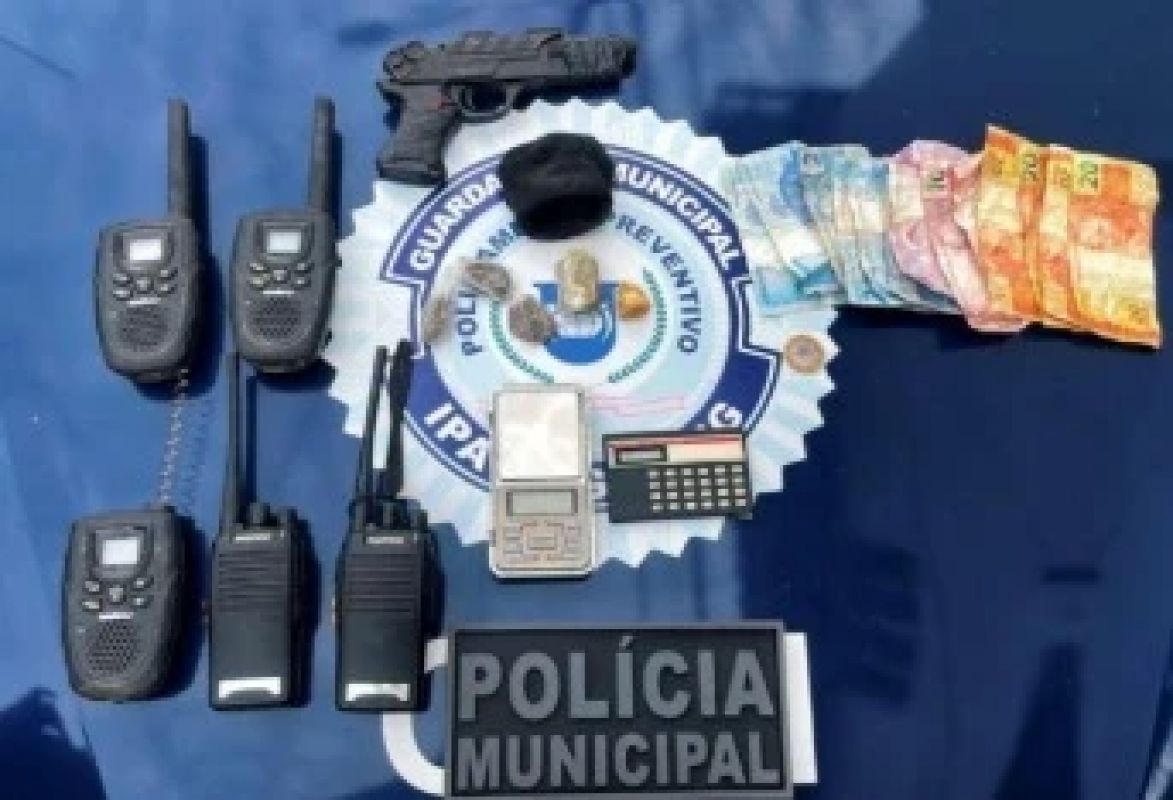 Polícia intercepta ação de tráfico e prende quatro pessoas em Ipatinga