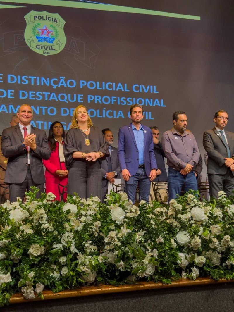 Prefeito de Ipatinga e comandante da Polícia Municipal são homenageados pela Polícia Civil