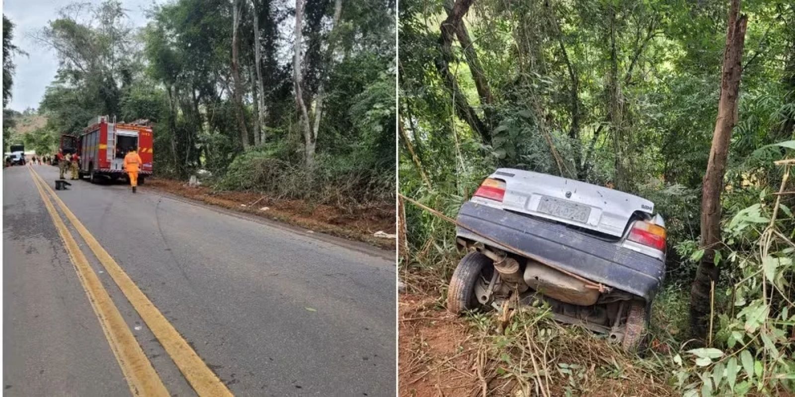 Motorista que saiu de Ipatinga morre em acidente na MGC-120 em São Pedro do Suaçuí