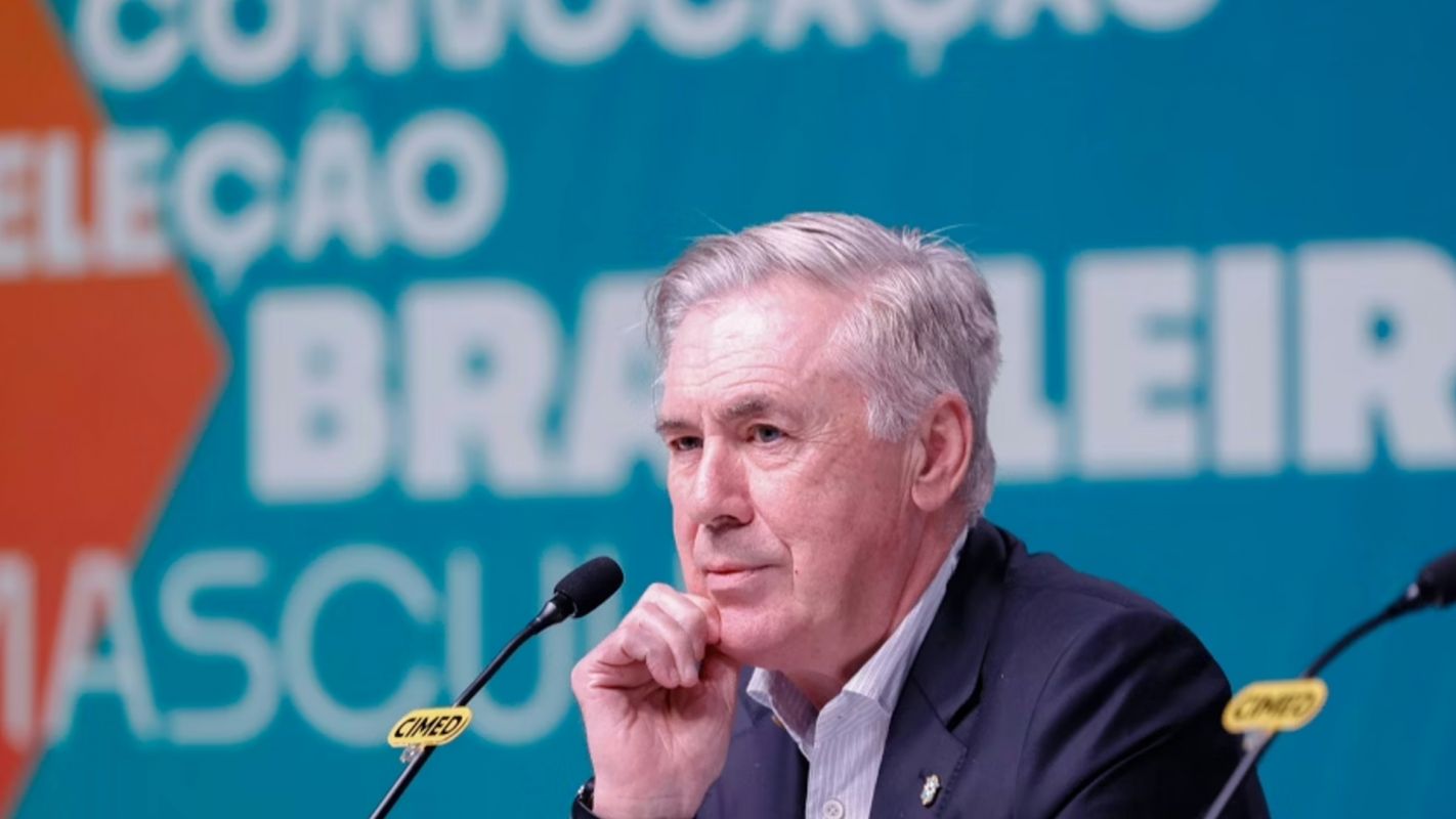 Ancelotti anuncia convocação final da Seleção em evento no Museu do Amanhã