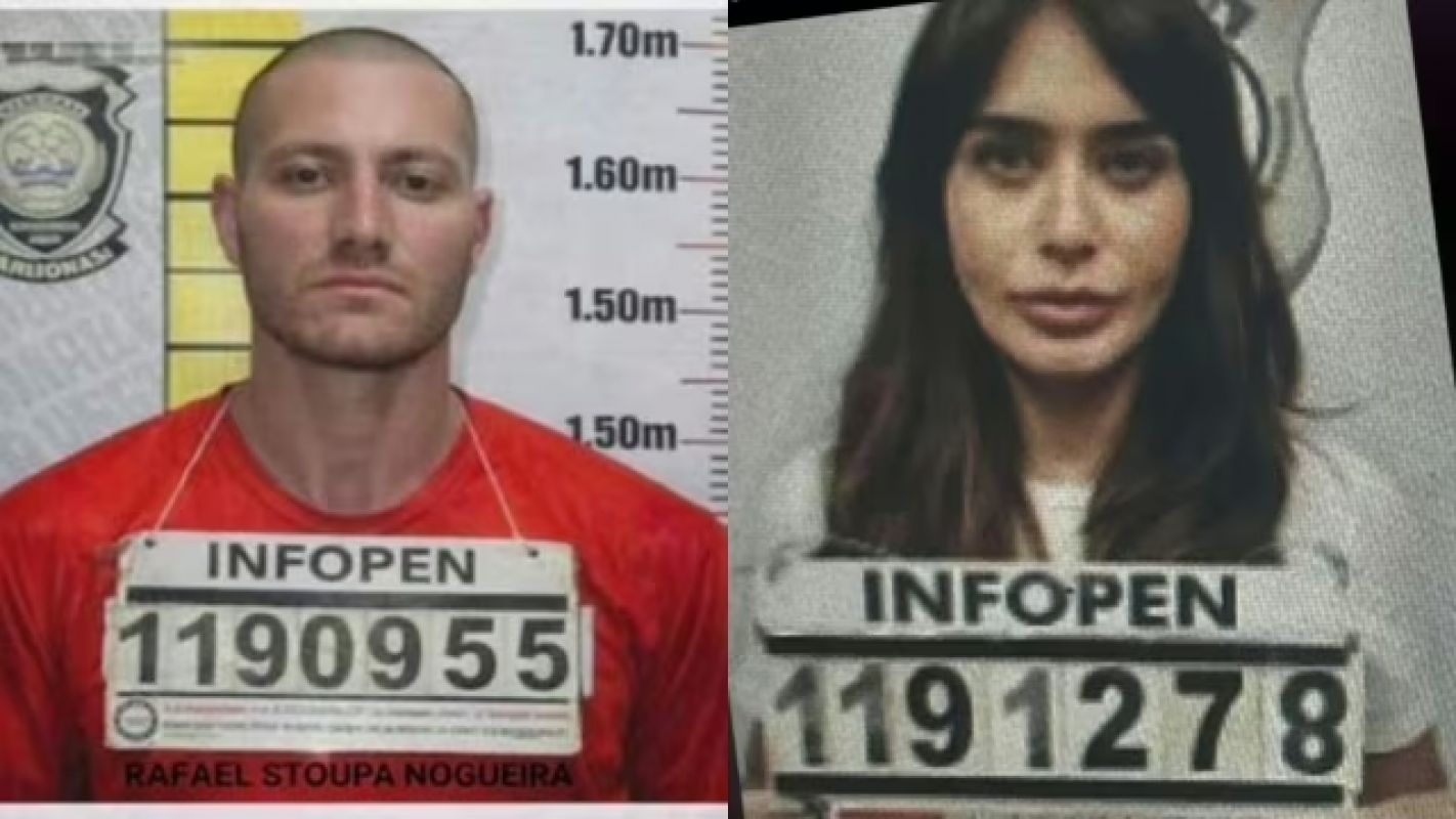 Marido da influenciadora Laryssa Oliveira sai da prisão; casal usará tornozeleira eletrônica